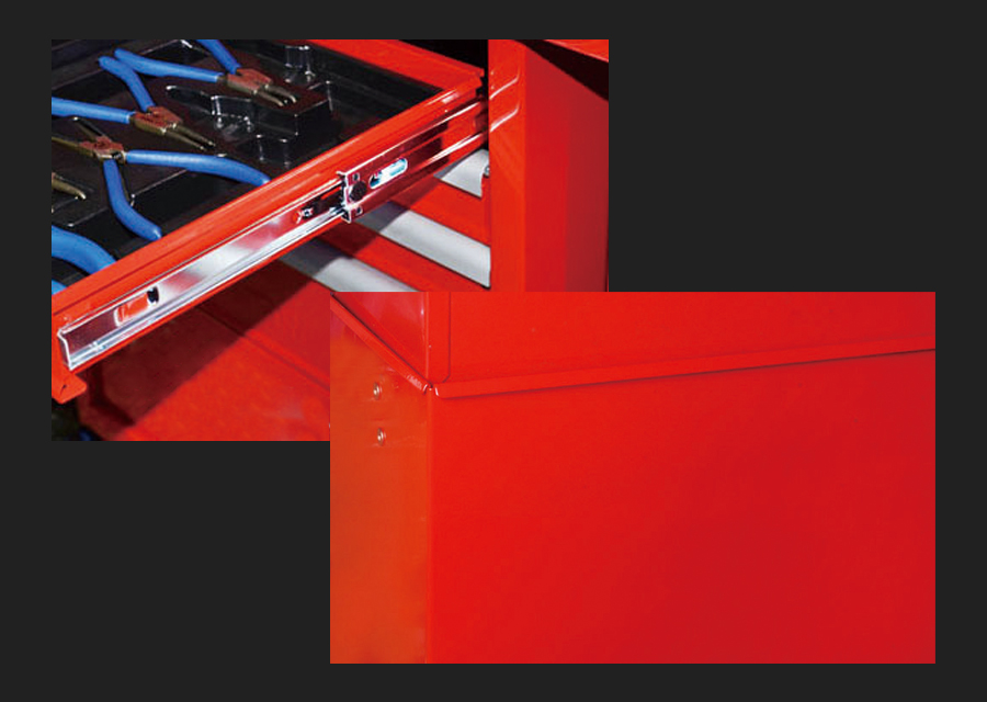 KING TONY - Carro taller 5 cajones "STRENGTH" 4 ruedas directivas - Imagen 3