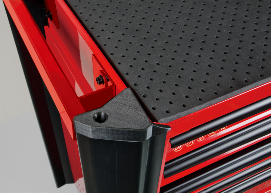 KING TONY - Carro 7 cajones serie bumper - Rojo - Imagen 3