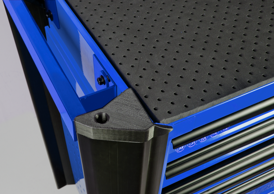 KING TONY - Carro 7 cajones serie bumper - Azul - Imagen 3