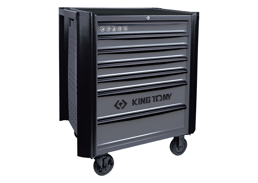 KING TONY - Carro 7 cajones serie bumper - Gris