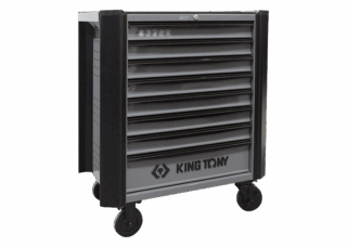 KING TONY - Carro 8 cajones serie bumper - Gris