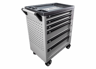 KING TONY - Carro taller 6 cajones  - Gris