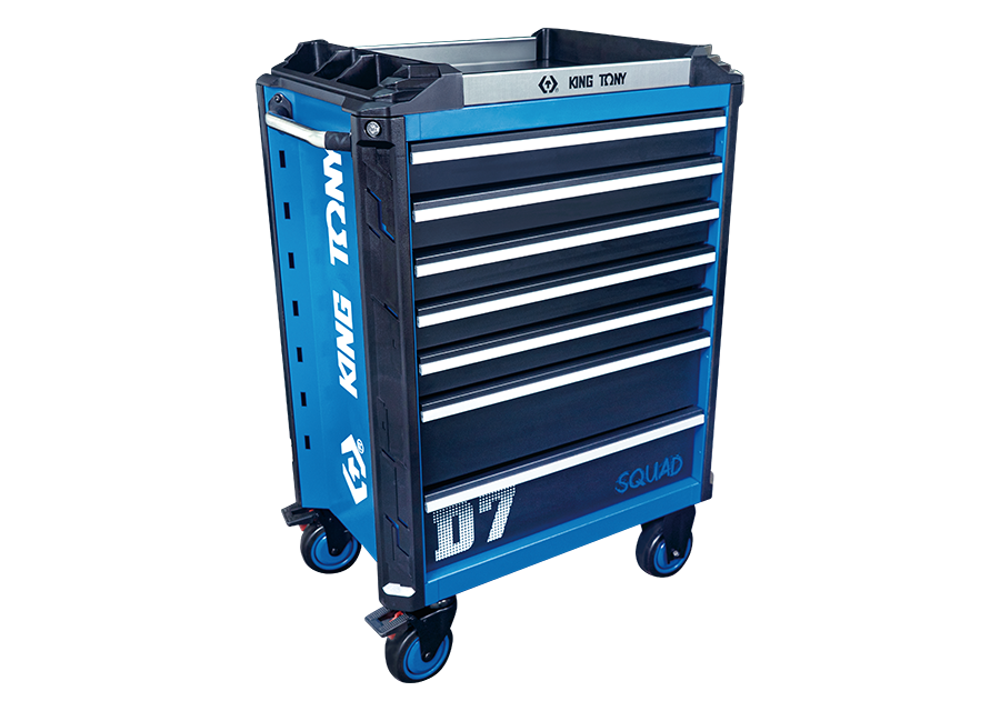 KING TONY - Carro taller 7 cajones SQUAD