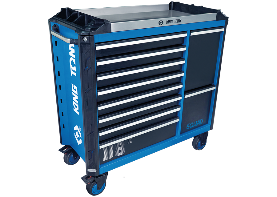 KING TONY - Carro taller 10 cajones SQUAD DLX