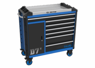 KING TONY - Carro taller 7 cajones + 1 puerta SQUAD DX