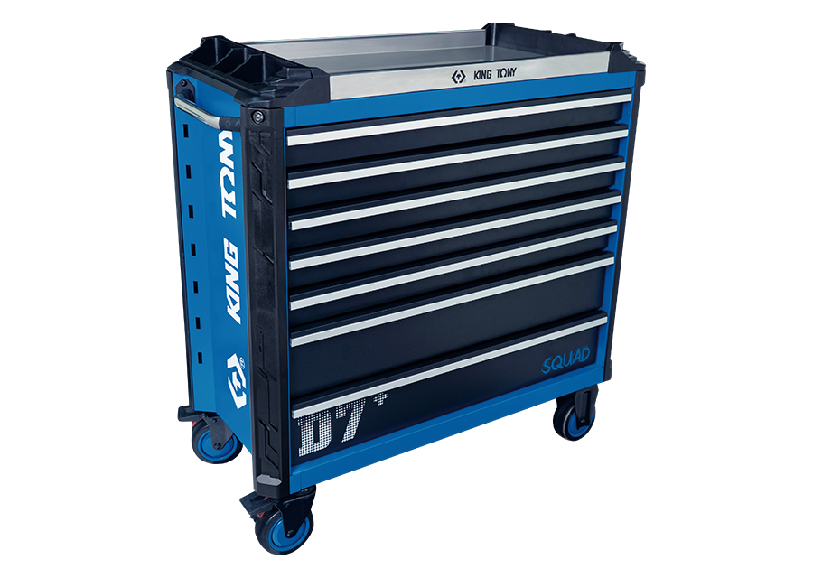 KING TONY - Carro taller 7 cajones SQUAD D7+