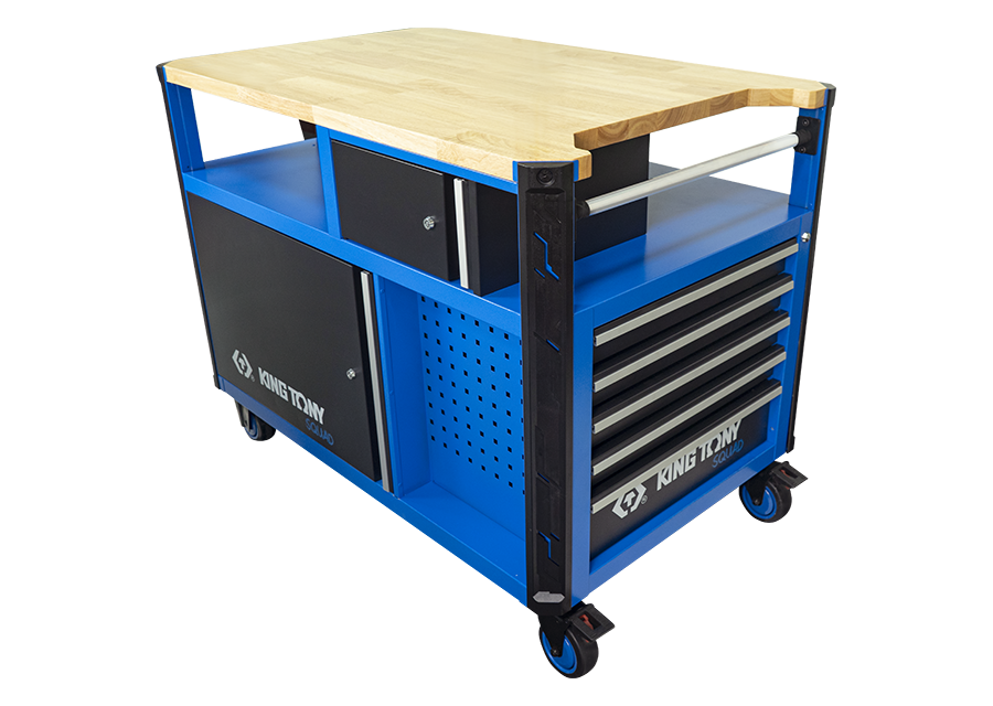 KING TONY - Carro taller 11 cajones L:1091X l: 470XH: 1032mm UNISON - Imagen 2