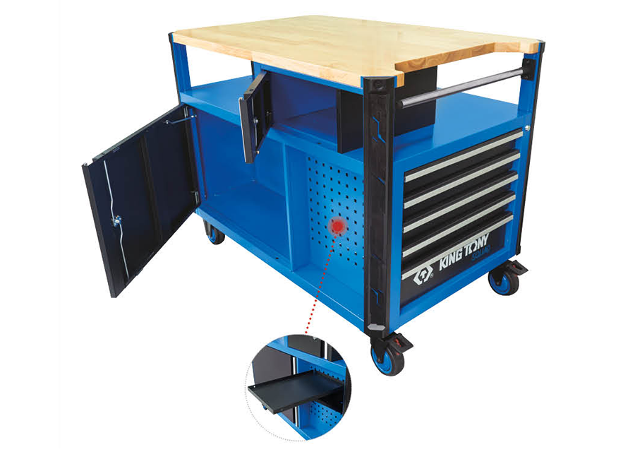 KING TONY - Carro taller 11 cajones L:1091X l: 470XH: 1032mm UNISON - Imagen 5