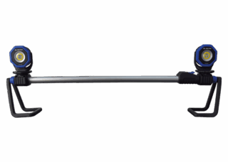 KING TONY - Pack de 2 mini proyector 9TA44W + soporte para lamparas 87163