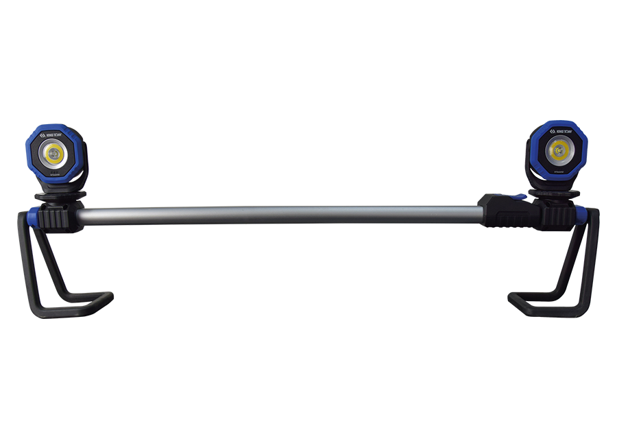 KING TONY - Pack de 2 mini proyector 9TA44W + soporte para lamparas 87163