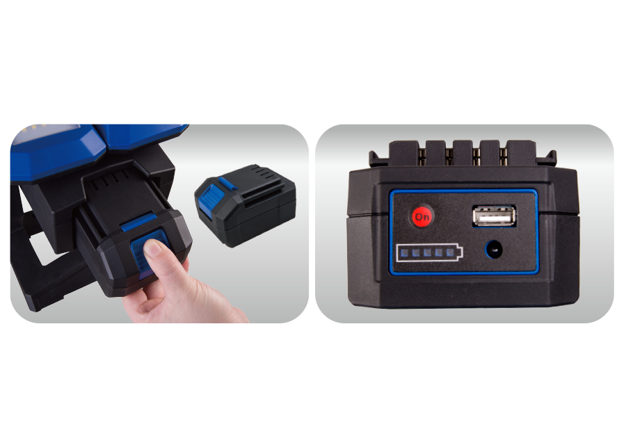 KING TONY - Proyector LED con doble cabeza - Imagen 4