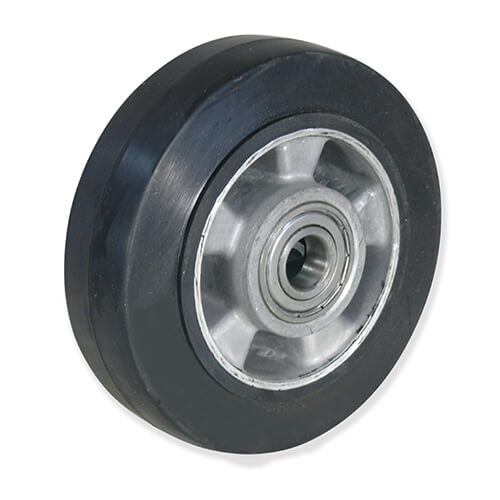 GAYNER - Rueda d.100 Caucho 100 ACB4