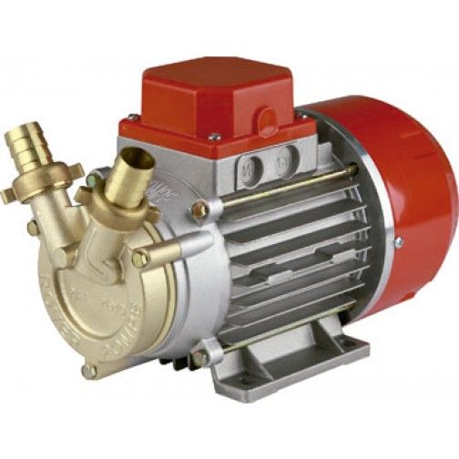 FAHERMA - Bomba trasvase a batería en latón 24 v racor ø 20 1700 l/h