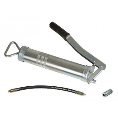 FAHERMA - Bomba de engrase a palanca con racor flexible y boquilla 500 cc