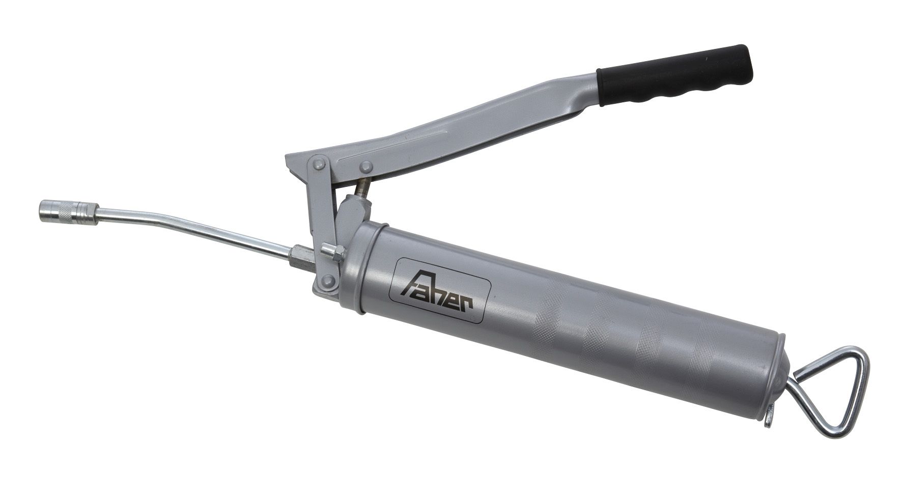 FAHERMA - Bomba de engrase a palanca con racor rígido y boquilla 500 cc.