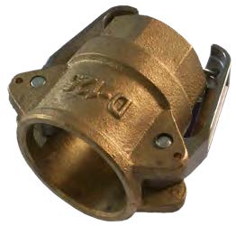 COPLASVA - RACOR CAMLOCK BRONCE TIPO D ø1-1/4"