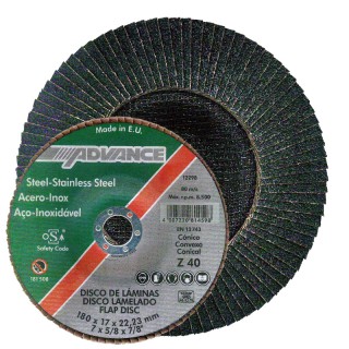 ADVANCE - DISCO DE LAMINAS D-125 Z-80