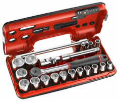 FACOM - FACOM ESTUCHE VASO 1/2 6P MM S.161B 21PC