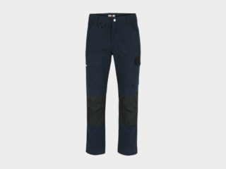Herock - PANTALÓN DERO - 38 AZUL MARINO 98% algodón - 2% elastano 275 g/m² - Tejido de refuerzo: 100% poliéster Oxford 600D Repelente al agua