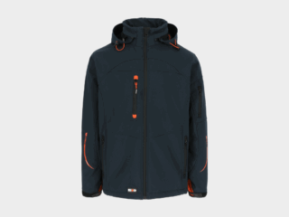 Herock - CHAQUETA POSEIDON - XXXL AZUL MARINO Tejido laminado: 290 g/m² - Exterior: 94% poliéster - 6% elastano - Interior: 100% forro polar micro-fleece de poliéster