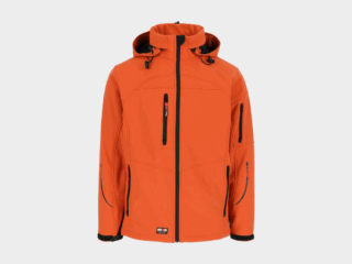 Herock - CHAQUETA POSEIDON - XXXL NARANJA Tejido laminado: 290 g/m² - Exterior: 94% poliéster - 6% elastano - Interior: 100% forro polar micro-fleece de poliéster
