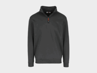 Herock - SUDADERA VIGOR - XXXXL GRIS ANTRACITA Jersey preencogido 80% algodón - 20% poliéster 280 g/m²