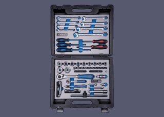 KING TONY - COFRE DE VASOS Y ACCESORIOS 1/4 Y 1/2 40 ANIVERSARIO