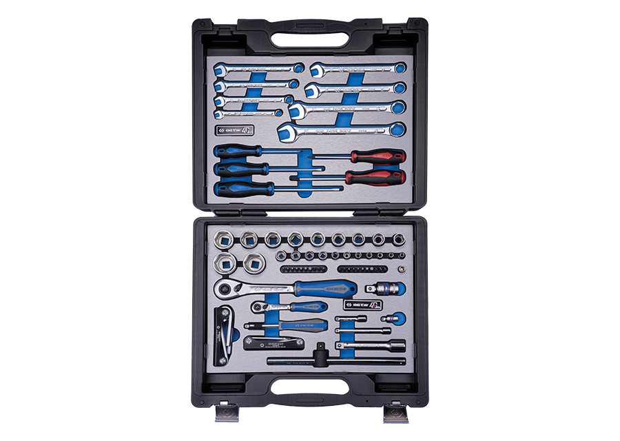 KING TONY - COFRE DE VASOS Y ACCESORIOS 1/4 Y 1/2 40 ANIVERSARIO