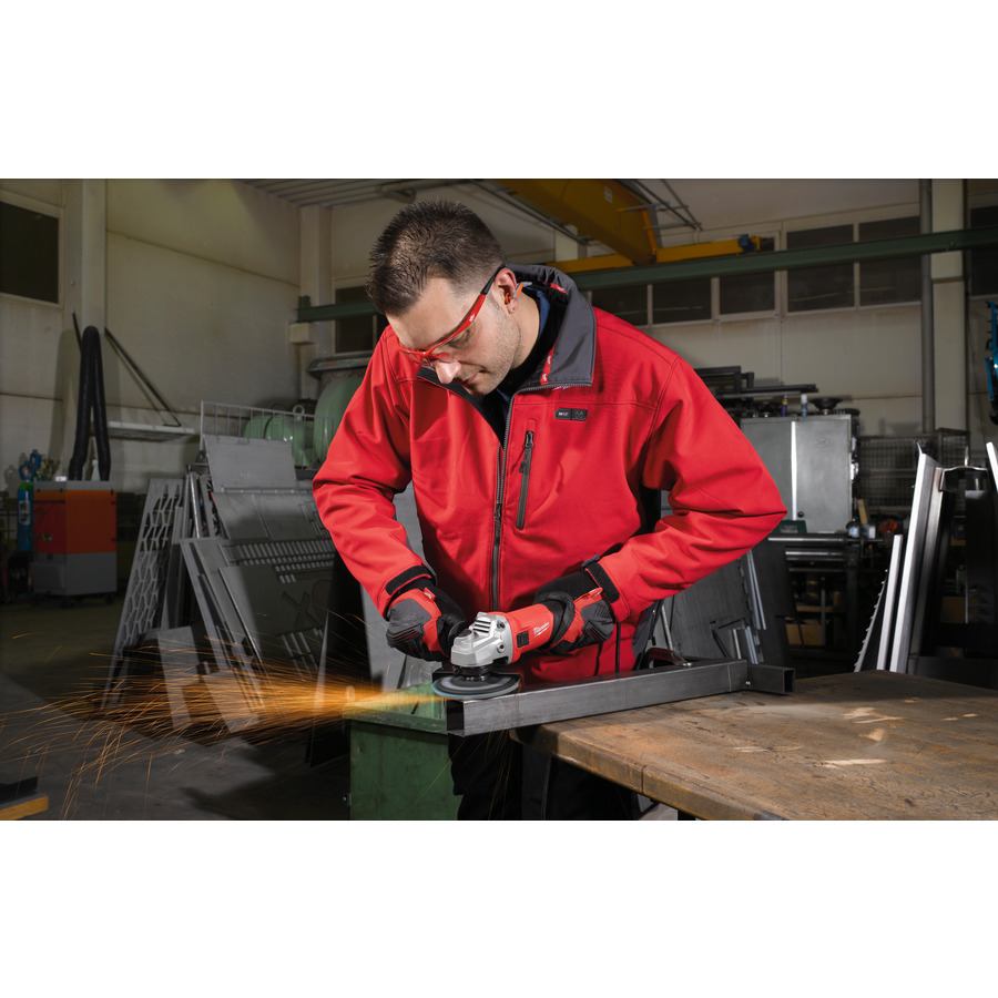 MILWAUKEE - Amoladora angular de 800W, 125mm AG800-125E - Imagen 3