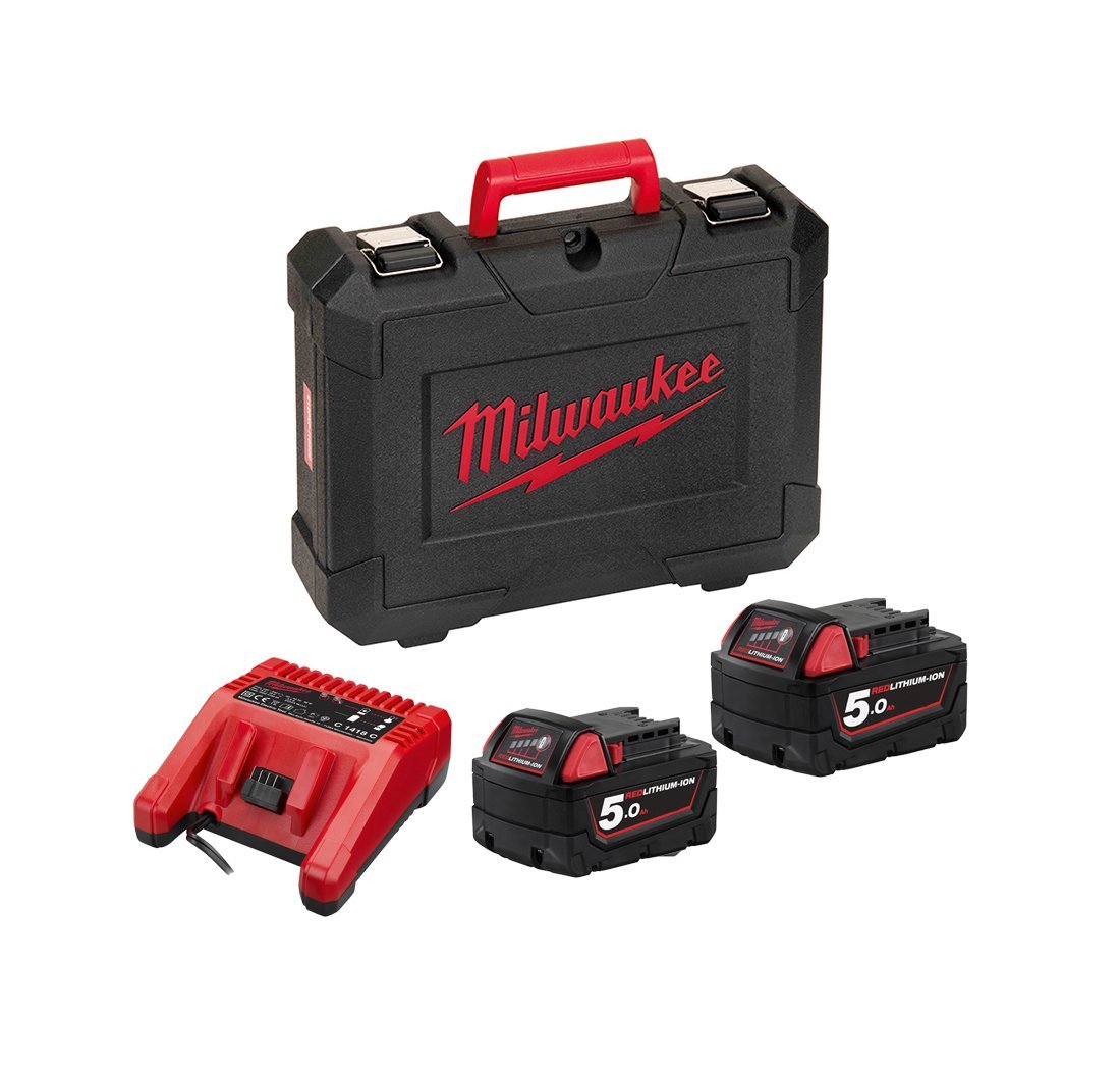 MILWAUKEE - MILWAUKEE AMOLADORA A BATERIA 18 V. 5 AH. - Imagen 2