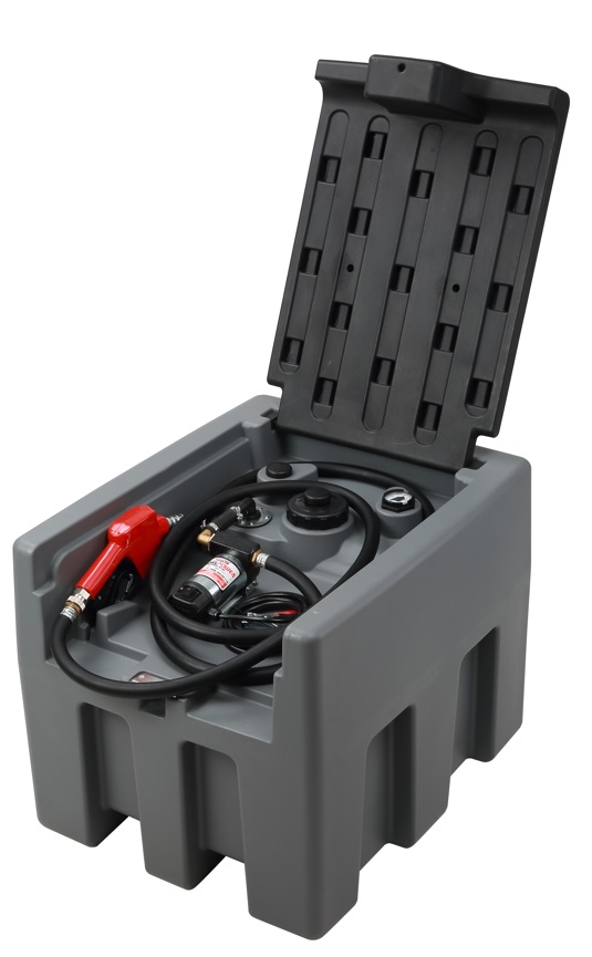 FAHERMA - Tanque Mini-Porter móvil gasóleo de 230 l con bomba y boquerel aut