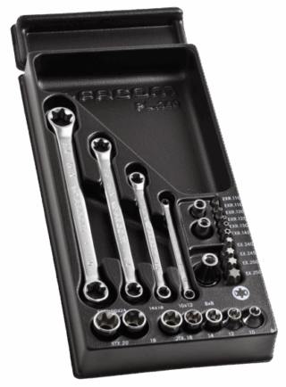 FACOM - MÓDULO DE 21 HERRAMIENTAS TORX