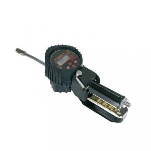 FAHERMA - Pistola contadora electrónica para grasa con preselección