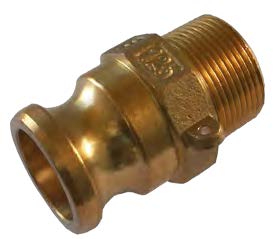 COPLASVA - RACOR CAMLOCK BRONCE TIPO F ø1-1/4"