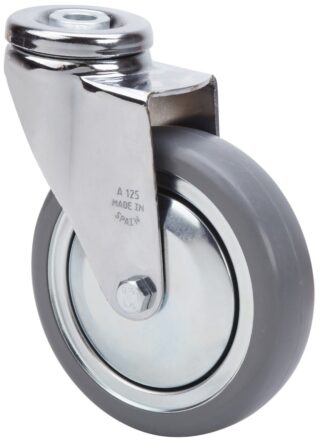 ALEX - RUEDA GIR.d.125 PAS.M13 BOLA GOMA GR.