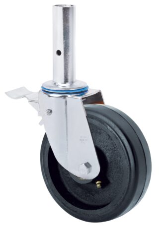 ALEX - RUEDA GRI.FRENO d.200 ESPIGA 145mm GOMA