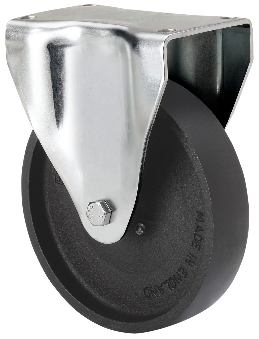 ALEX - RUEDA F.d.150 PTNA.165x112 ROD.ACERO