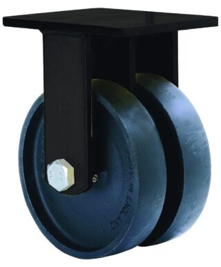 ALEX - RUEDA FIJA 17HLG250-CIB HIERRO FUNDIDO(DOBLE) EJE BOLAS