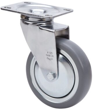 ALEX - RUEDA GIR.d.125 PTNA.86x107 BOLA GOMA GR