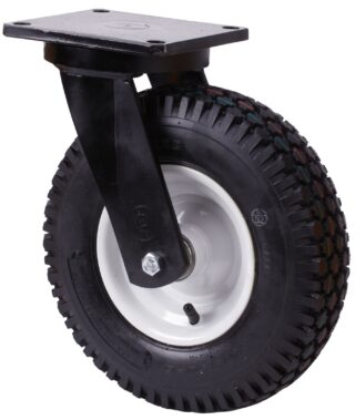 ALEX - RUEDA GIRATORIA.PLACA 10HLBI320-RITB METALICO-NEUMATICA EJE BOLAS