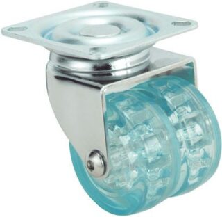 ALEX - RUEDA 10IDC50-215 DBL.ARO PU VD.