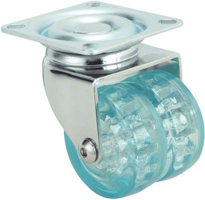 ALEX - RUEDA 10IDC50-215 DBL.ARO PU VD.