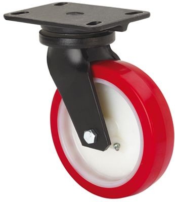 ALEX - RUEDA GIR.d.150 PTNA.175x140 BOLA NY.+PU