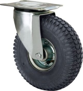 ALEX - RUEDA GIRATORIA.PLACA 10WL260-RITB METALICO-NEUMATICA EJE BOLAS "6 LONAS"