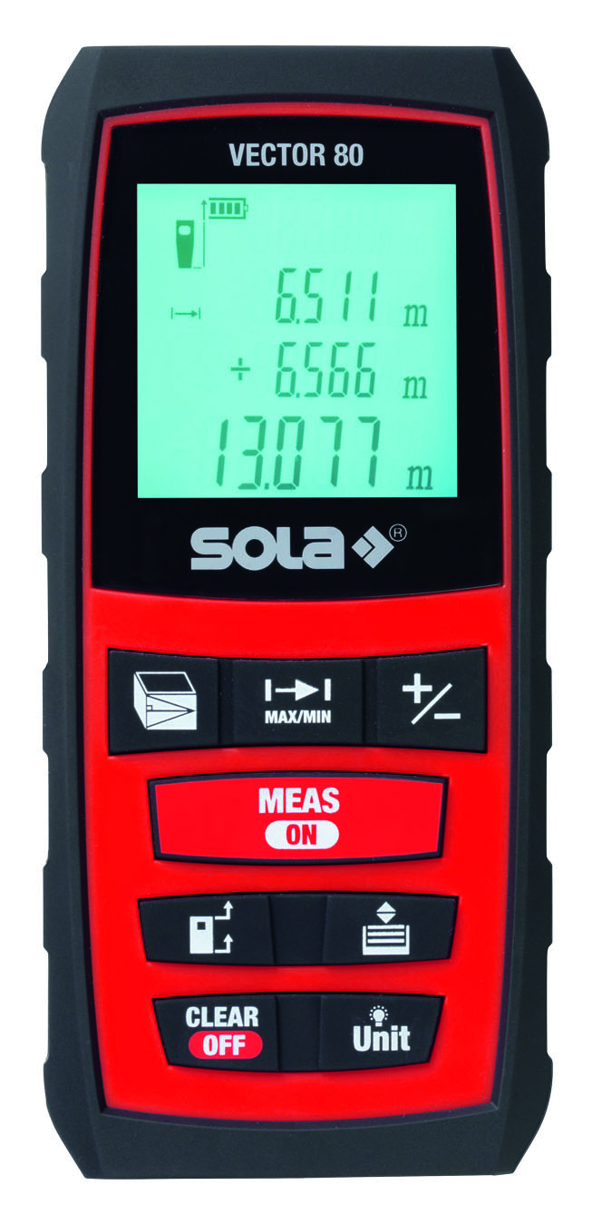 SOLA - SOLA-71021101-Medidor Láser VECTOR 80