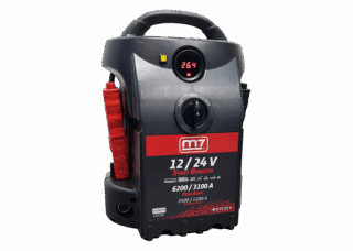 KING TONY - M7 - Arrancador 12/24V - 2400/1200CA - 6200/3100PA