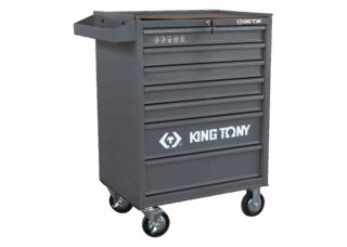 KING TONY - Carro para taller 7 cajones - Gris