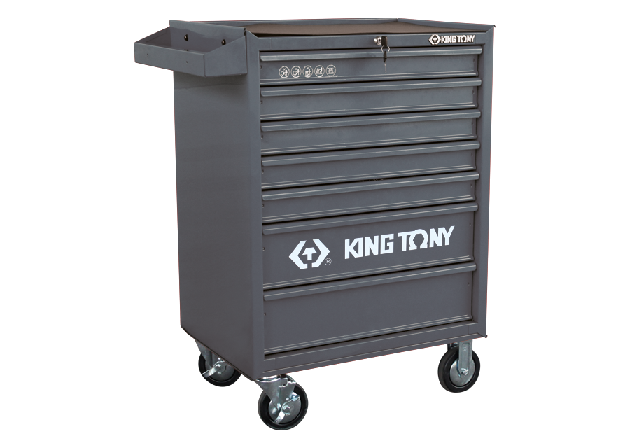 KING TONY - Carro para taller 7 cajones - Gris