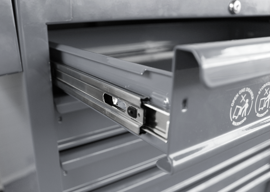 KING TONY - Carro para taller 7 cajones - Gris - Imagen 2