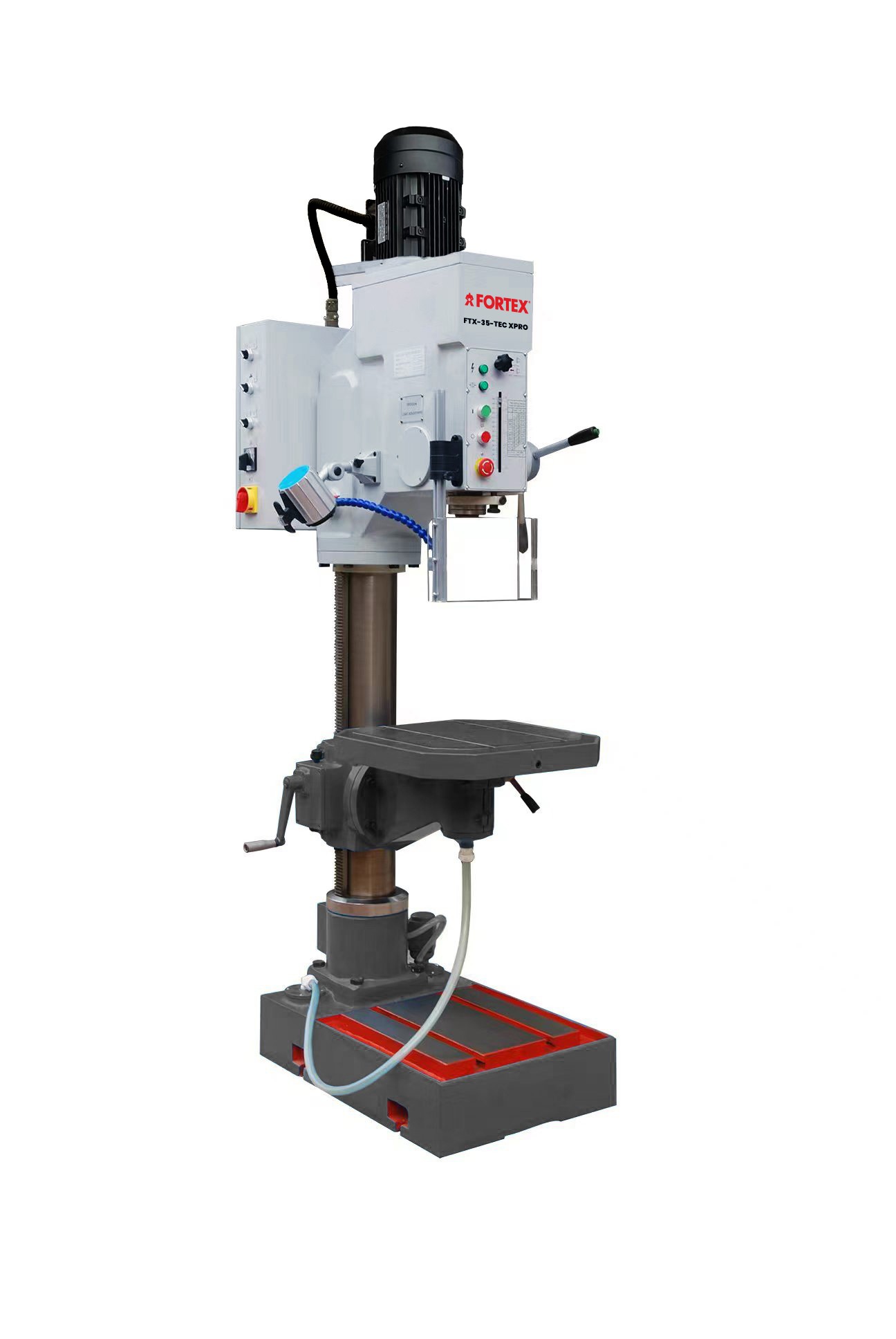 ABRATOOLS - TALADRO ENGRANAJES FTX-35-TEC XPRO * 400V/F3 + MORDAZA